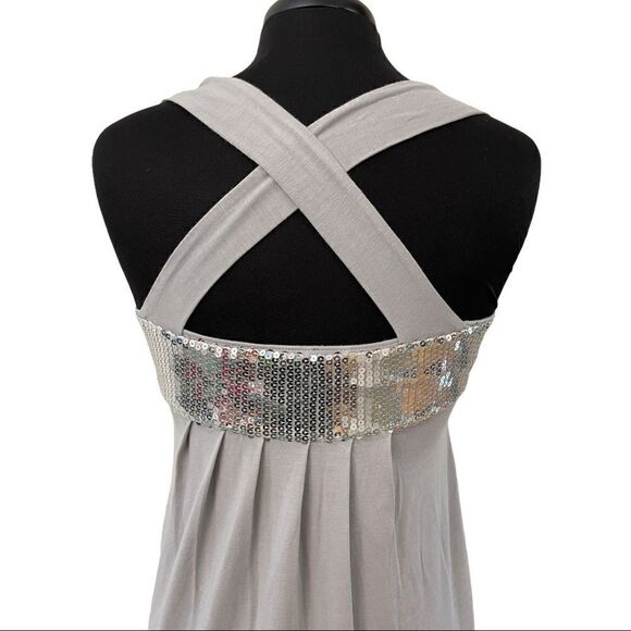inc International Concepts Silver Sequin Tank Sz S - Picture 7 of 10